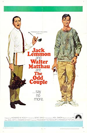 The Odd Couple (1968) starring Jack Lemmon on DVD on DVD